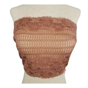 Free People Women Intimates sz: L Camila Bandeau color: Vintage Rose